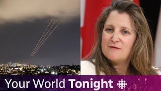 Israel intercepts Iranian aerial attack, Canada