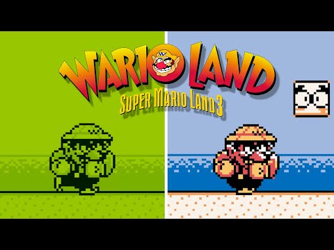 Wario Land: Super Mario Land 3 | Game Boy vs Game Boy Color | Comparison