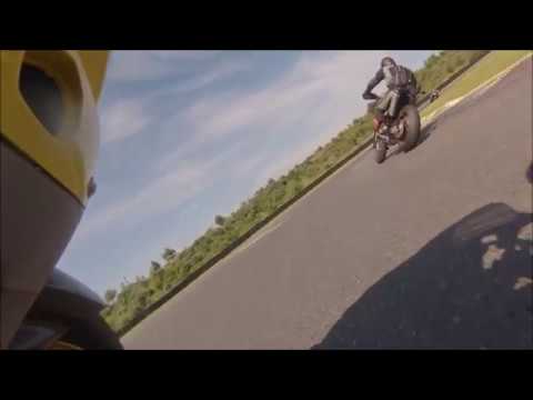 Fahrschule Erfurt KTM 690 SMC R vs. Suzuki GSX-R750 , Fahrschule think twice Erfurt, Autodrom Most,