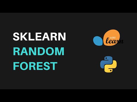 Machine Learning Tutorial Basic Sklearn Random Forest Model