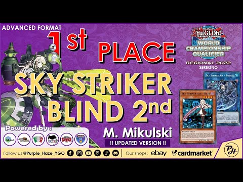Yu-Gi-Oh! | 1st Place | 2022 WCQ: Seregno (MB) 🇮🇹 | Sky Striker Blind 2nd | by M. Mikulski