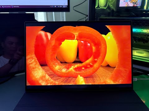 Màn hình di động  - BOE - 16 inch - 16:10 - 2.5k - 144Hz - Màn Gương - Có Cảm Ứng - Nhôm CNC