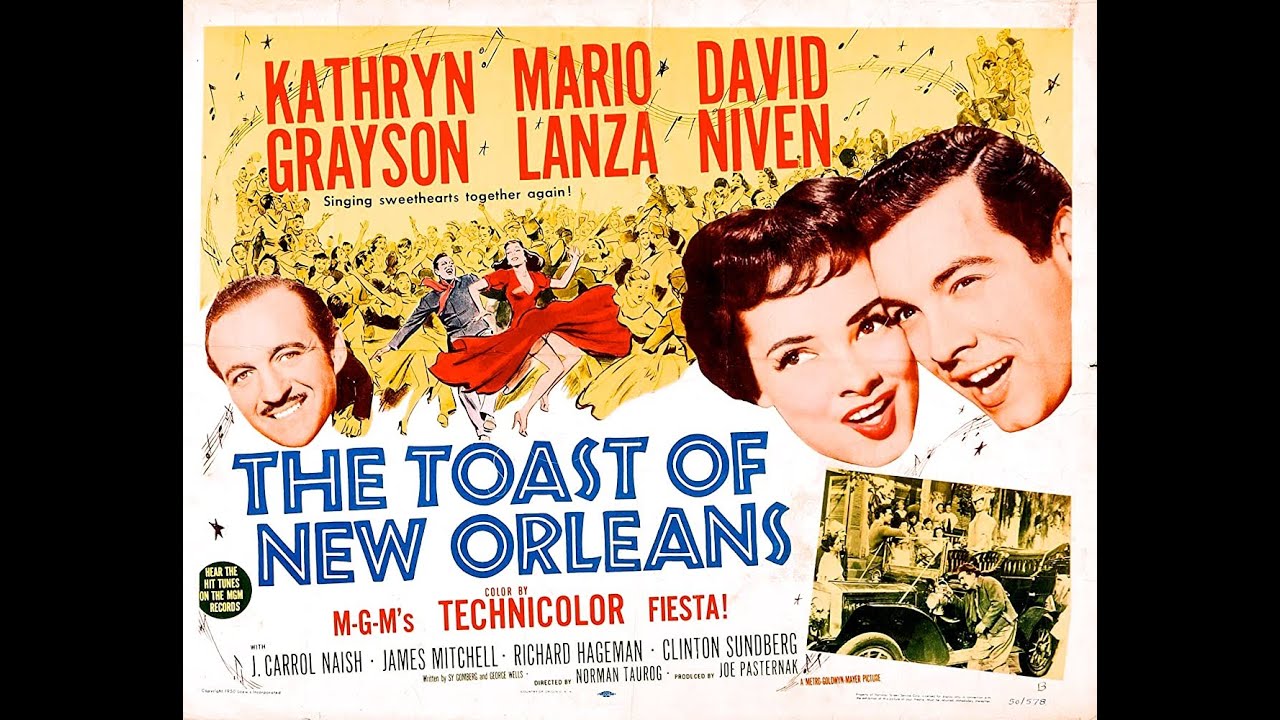 Miniature de la vidéo Mario Lanza 1950 The Toast of New Orleans Trailer du film Le Chant de la Louisiane