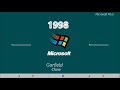 Windows 98 Microsoft Plus Garfield Close