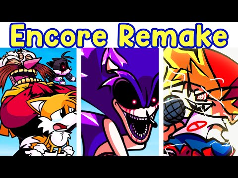 Friday Night Funkin': VS Sonic.EXE NEW Triple Trouble Encore REMAKE V1 | FNF Mod