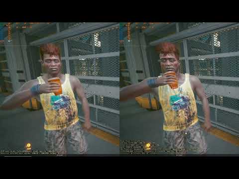 Cyberpunk - Ray Reconstruction ON vs OFF with path tracing/overdrive off.