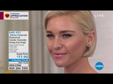 HSN | Colors Of Diamonds Jewelry 04.26.2019 - 04 AM