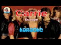 Carrie - Europe / HD Karaoke