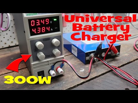 Cheap 300W workbench variable power supply. Can it deliver and charge lithium batteries?