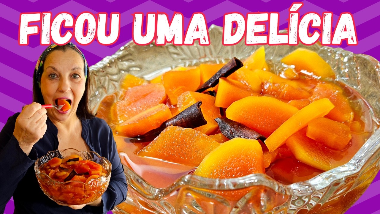 SABOR DE INFÂNCIA -:DOCE DE MAMÂO ZERO AÇÚCAR SAUDÁVEL (DIET)