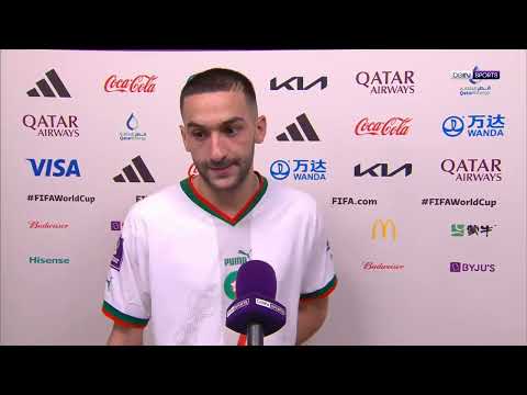 Belgium 0 - 2 Morocco | Hakim Ziyech post-match interview