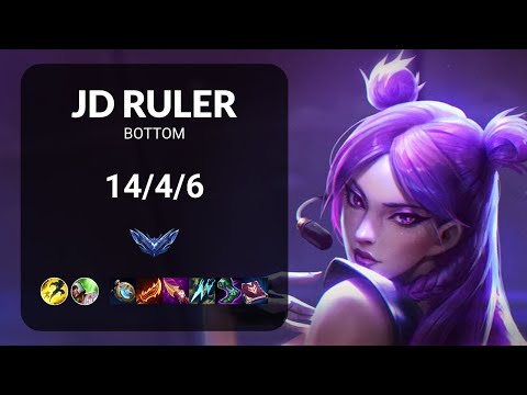 JD Ruler Kai'Sa vs Xayah BOTTOM - KR DIAMOND Patch 13.14