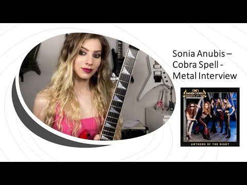 Sonia Anubis - Cobra Spell - Metal Interview