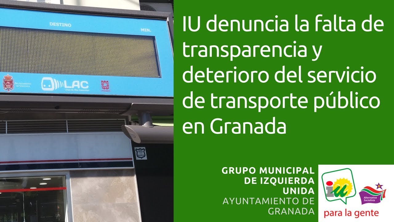 Deterioro transporte publico