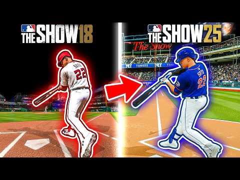 Hitting A Home Run With Juan Soto In EVERY MLB The Show!