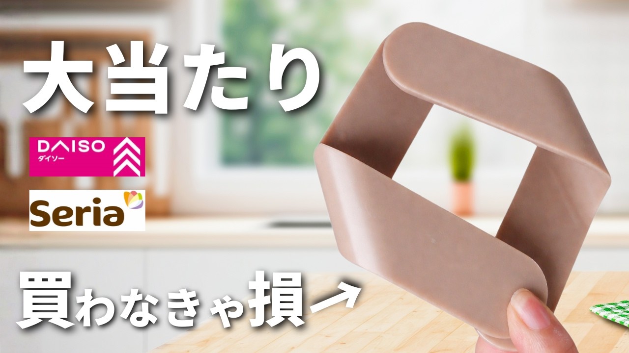 【100均】えっ！これ何？即カゴに入れた便利グッズ＆人気アイテム【ダイソー／セリア】