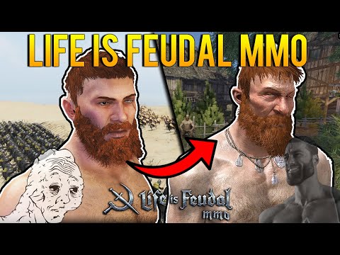 BECOMING the ultimate HUNTER in Life is Feudal MMO!