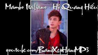 Mambo Italiano - Hồ Quang Hiếu