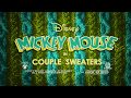 Couple Sweaters A Mickey Mouse Cartoon Disneykids