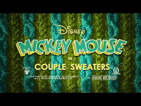 情侶毛衣 | 米老鼠卡通 | @disneykids (Couple Sweaters | A Mickey Mouse Cartoon | @disneykids)