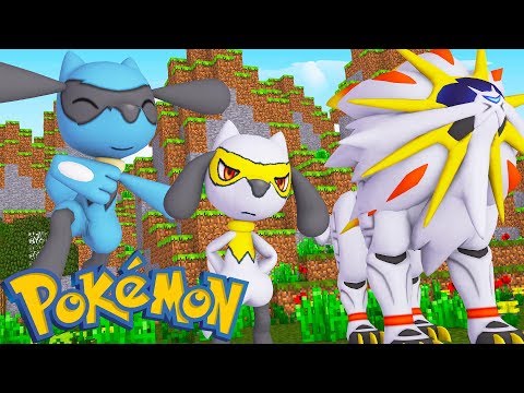 WHO'S YOUR FAMILY? RIOLU E SOLGALEO TIVERAM UM FILHO NO MINECRAFT ( Pixelmon )