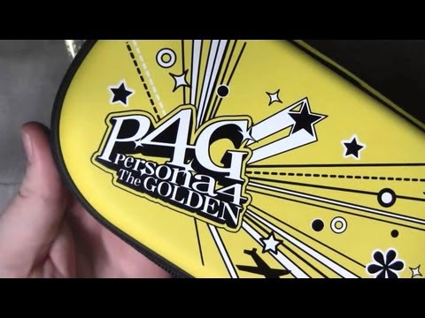 CGRundertow PERSONA 4 GOLDEN SOLID GOLD PREMIUM EDITION Video Game Hardware Review