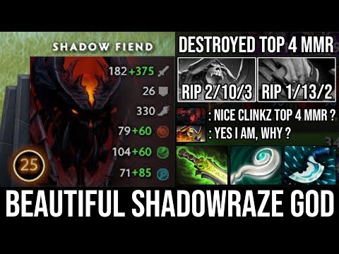 Next Level Triple Raze + Beautiful Plays | NEW SF God Destroyed Top 4 MMR with 10Min Eul's - DotA 2