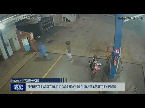 Frentista é agredida durante assalto em posto de Quirinópolis
