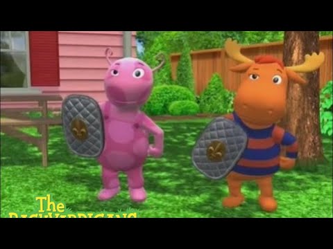 ‘We’re Knights’ |Sing Along w/ Knight Uniqua & Sir Tyrone | Music Video of The Backyardigans