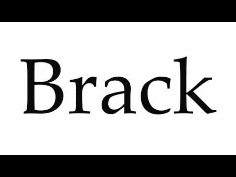 How to Pronounce Brack