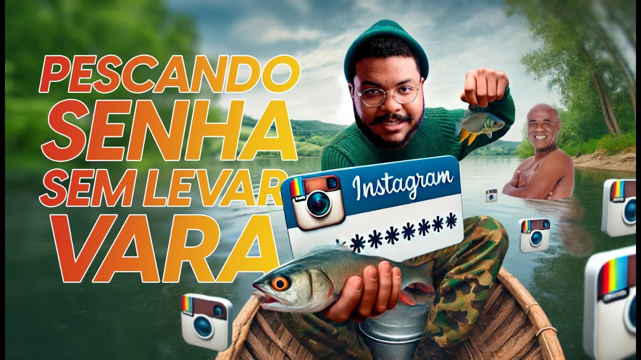 Como hackers invadem Instagram e Tiktok? Phishing extremamente fácil!