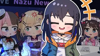 【手描き】不仲の波動を感じて嬉しそうに煽る一ノ瀬うるは【ぶいすぽっ!/花芽なずな/一ノ瀬うるは/胡桃のあ/橘ひなの】【マンガ動画/アニメ/VTuber】