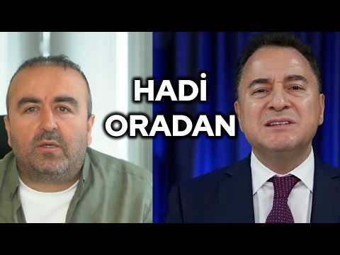 CHP trolls infuriated Ali Babacan. He erupted in anger while speaking to Kenan Taş.