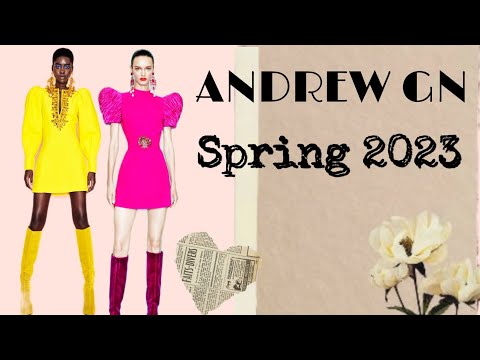 andrew gn 2023|ready to wear|paris fashion week|andrew gn#andrewgn#howtostyle