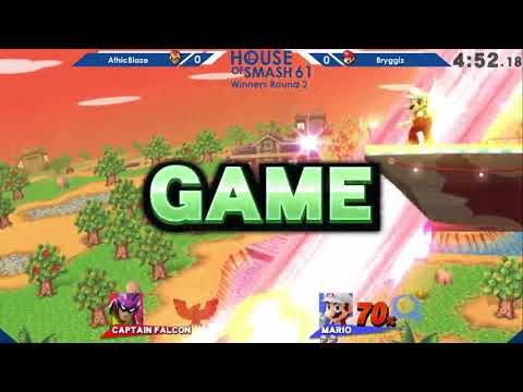 House of Smash 61 - AthicBlaze vs Bryggiz - Winners Round 2 - Smash 4