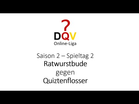 DQV Online-Liga Saison 2 - Match of the Week Spieltag 2