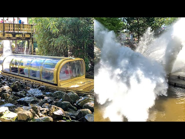 The "Covered" Splashdown Boat at Duinrell in The Netherlands!