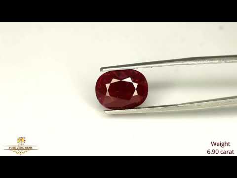 African Ruby 6.89ct. (Premium) video