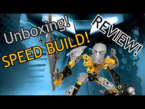 Bionicle Toa Ignika Review and Speed Build! (LEGO set 8697)