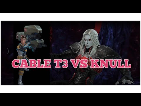 CABLE T3 VS KNULL || MARVEL FUTURE FIGHT