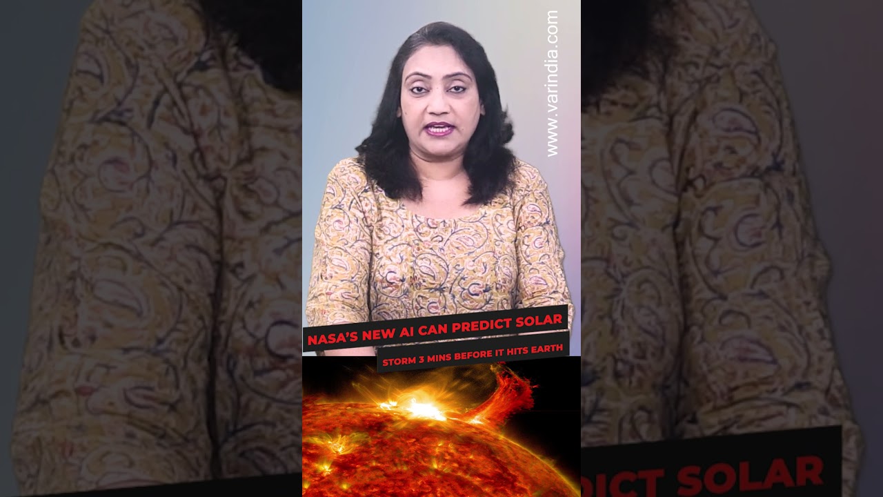 Nasa’s new AI can predict solar storm 3 mins before it hits Earth #shortsvideo