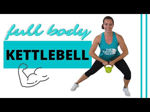 40 Minute Kettlebell Workout for Full Body – Exercises for Total Body Toning at Home