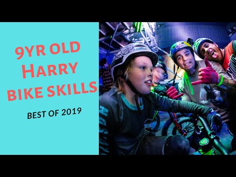 9 letý Harry Schofield a jeho neskutečné kousky na kole!