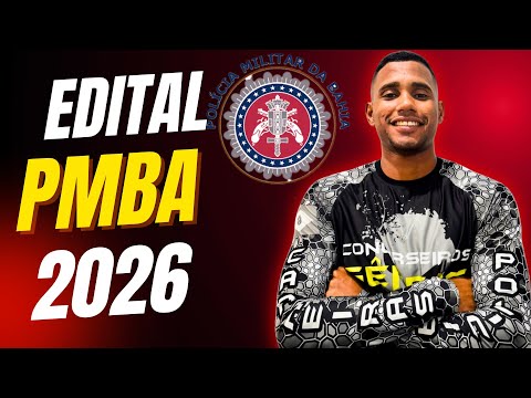 Confirmado!! Concurso PM BA: edital pode sair em janeiro de 2026! 