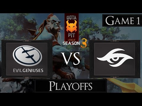 Dota 2 Evil Geniuses vs Team Secret | Dota PIT Season 3