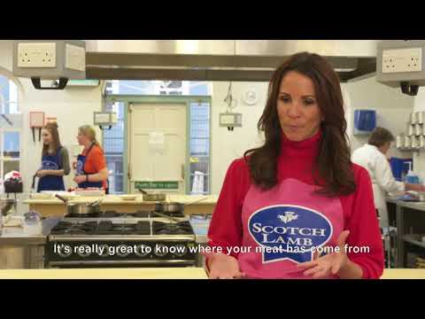Andrea McLean Showcasing Scotch Lamb