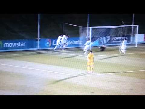 Gol de Mosquera Castilla 3-Villarreal 0
