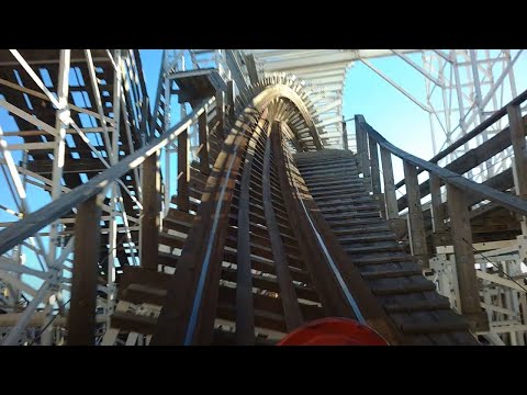 Front row point of view footage of Mine Blower