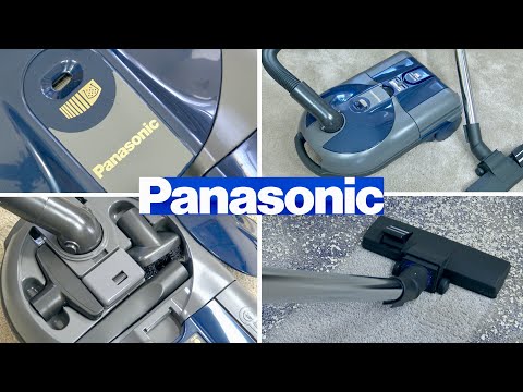 Panasonic MC-E862 Cylinder Vacuum Cleaner Unboxing & Demonstration