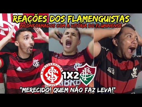 LET'S LAUGH! FLAMENGUIST REACTIONS REVOLTED WITH FLUMINENSE IN THE FINAL | INTER 1X2 FLUMINENSE